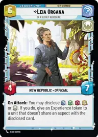 Leia Organa, Of a secret bloodline