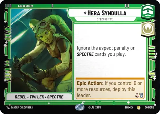 Hera Syndulla, Spectre Two
