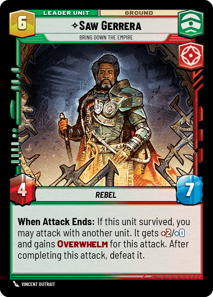 Saw Gerrera, Bring down the Empire