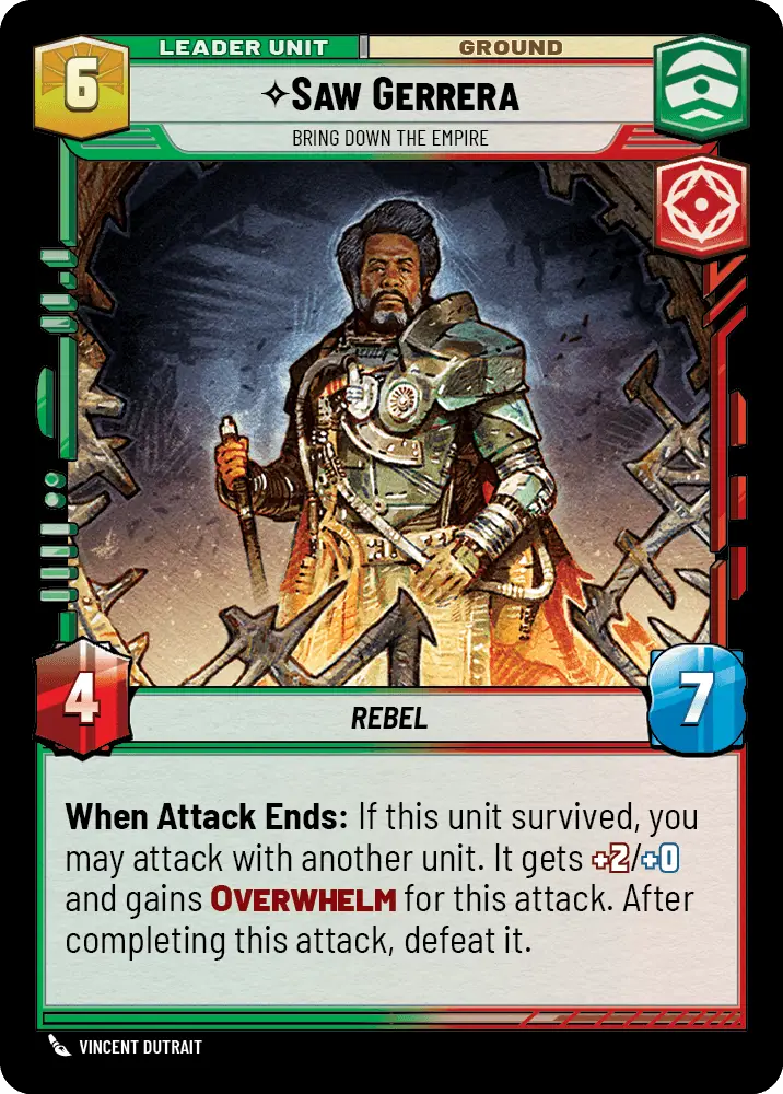 Saw Gerrera, Bring down the Empire