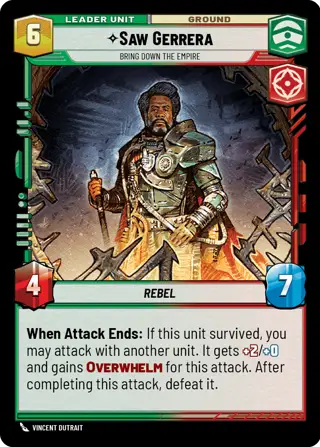 Saw Gerrera, Bring down the Empire