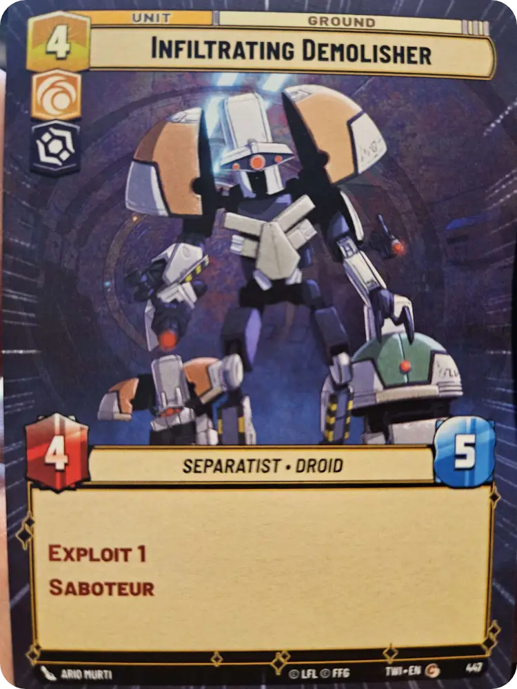 Infiltrating Demolisher