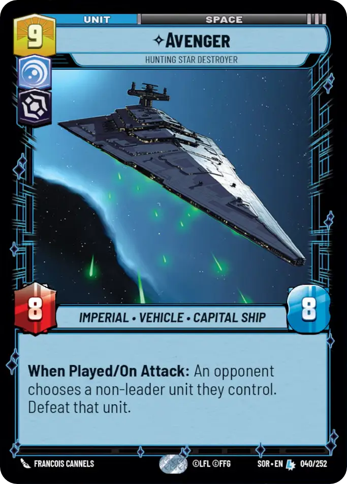 Avenger, Hunting Star Destroyer