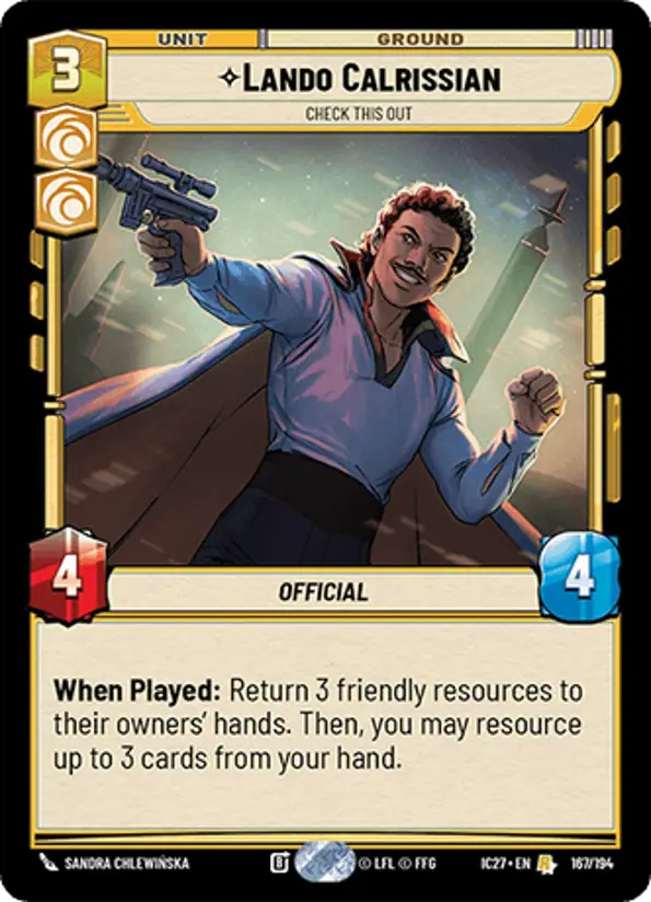 Lando Calrissian, Check This Out