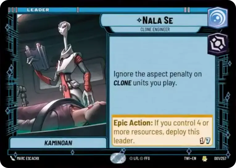 Nala Se, Clone Engineer