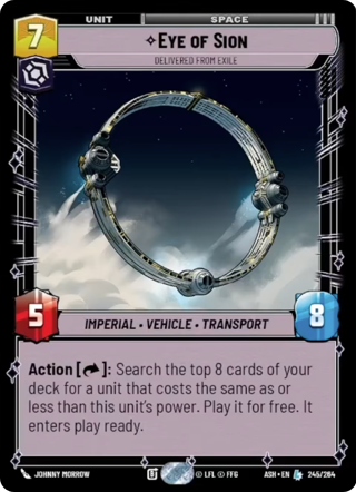 Eye Of Sion, Delivered From Exile