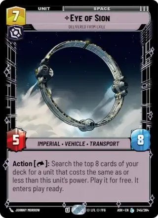 Eye Of Sion, Delivered From Exile
