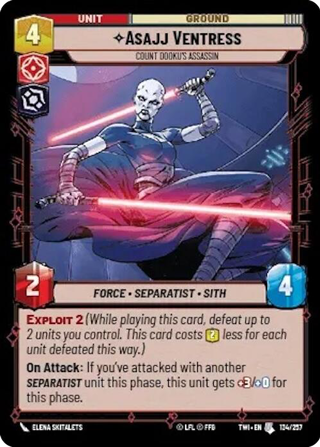 Asajj Ventress, Count Dooku Assassin