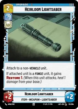 Heirloom Lightsaber