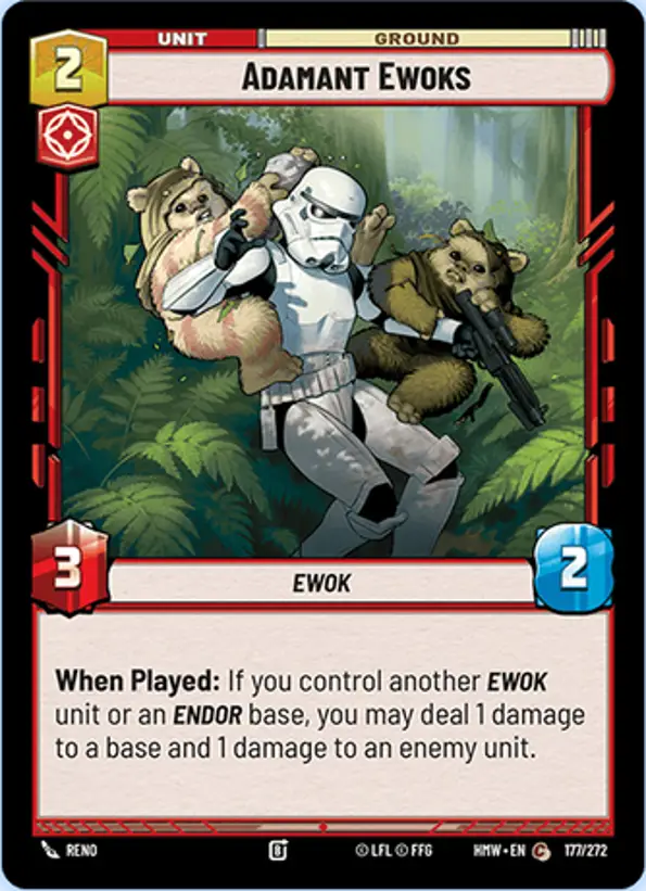 Adamant Ewoks