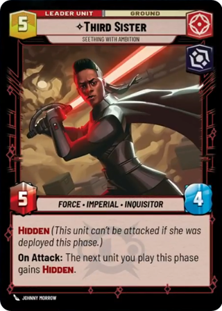 Third Sister, Seething With Ambition Unit