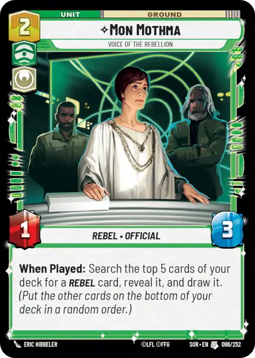 Mon Mothma, Voice of the Rebellion
