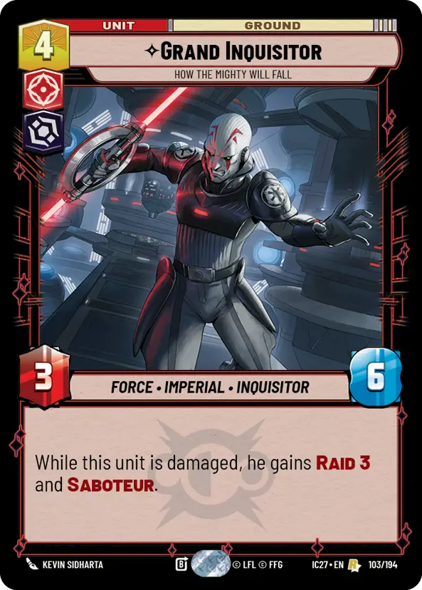 Grand Inquisitor, How The Mighty Will Fall