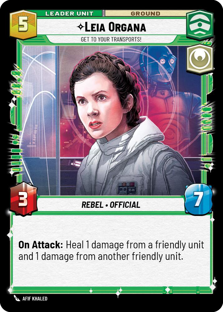 Leia Organa, Get To Your Transports!