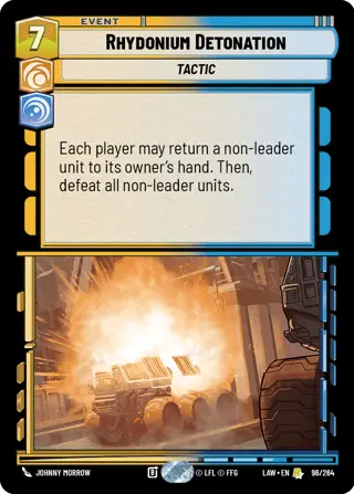 Rhydonium Detonation