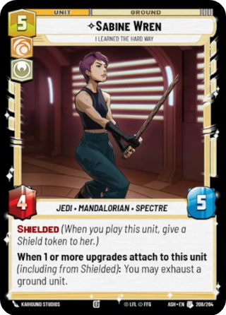 Sabine Wren, I Learned The Hard Way