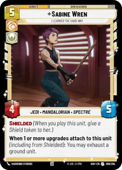 Sabine Wren, I Learned The Hard Way