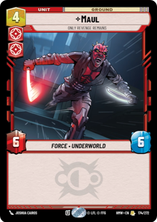 Maul, Only Revenge Remains