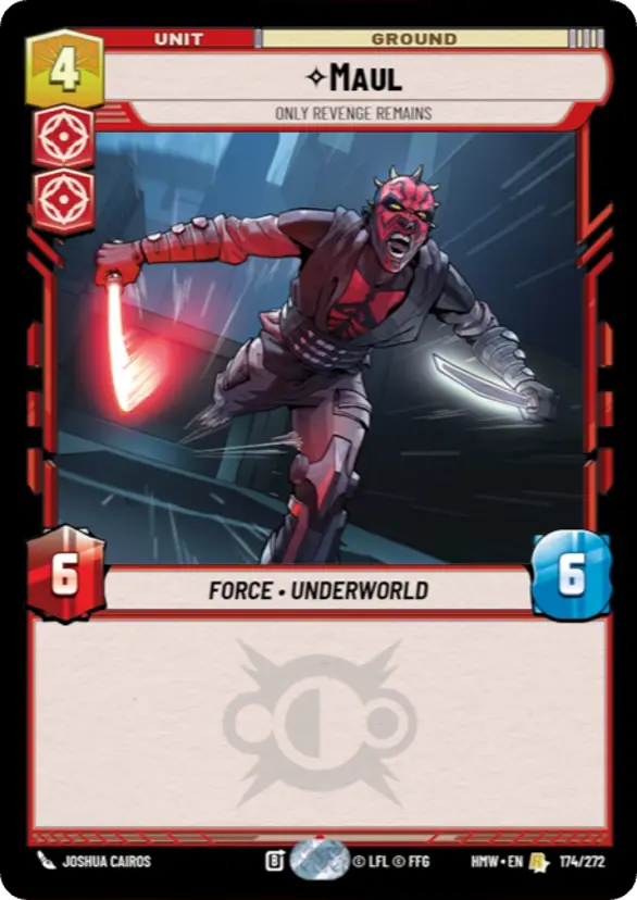 Maul, Only Revenge Remains