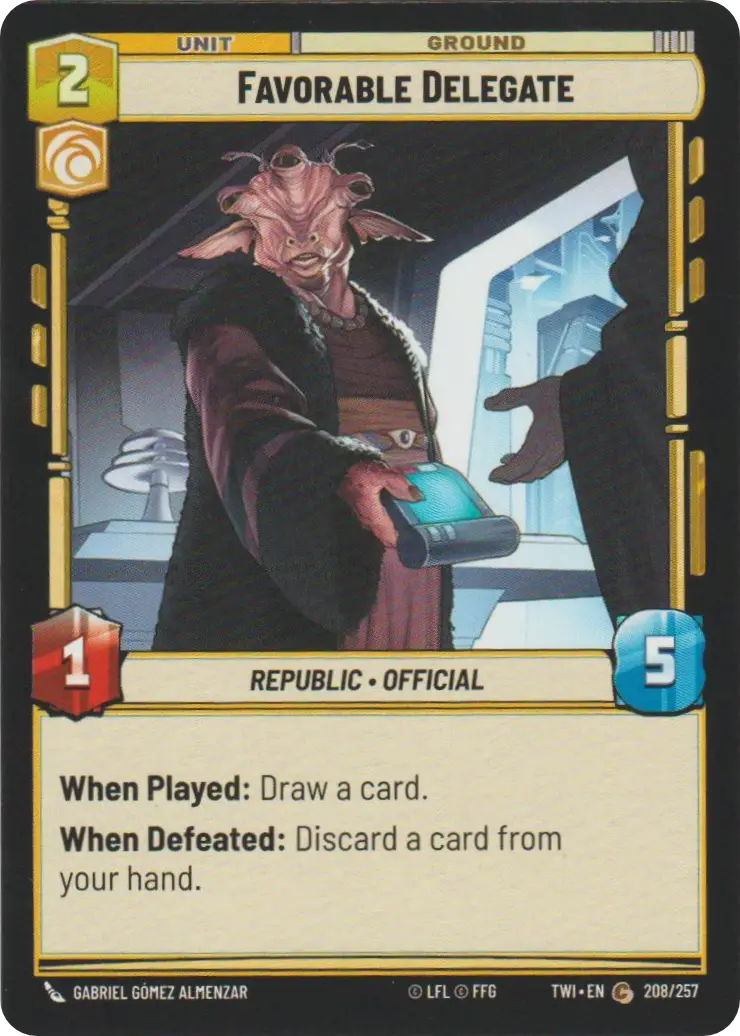 Favorable Delegate