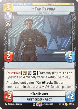 Tam Ryvora, Searching For Purpose