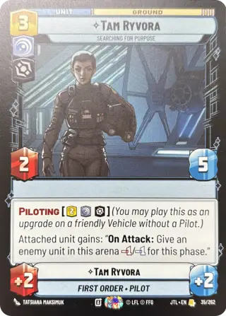 Tam Ryvora, Searching for Purpose