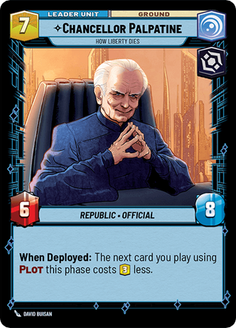 Chancellor Palpatine, How Liberty Dies
