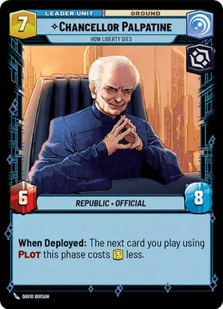 Chancellor Palpatine, How Liberty Dies