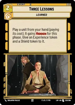 Three Lessons