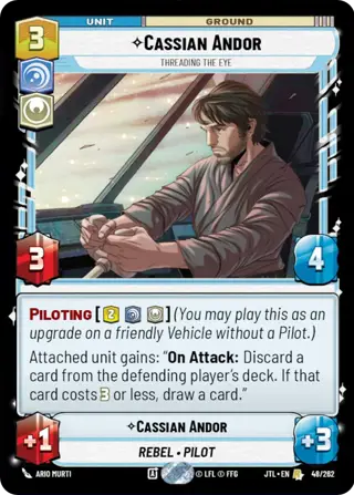 Cassian Andor, Threading the Eye