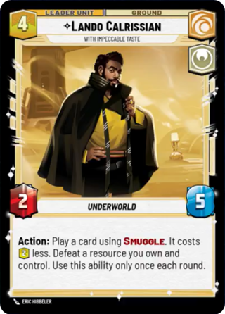 Lando Calrissian With Impeccable Taste Unit