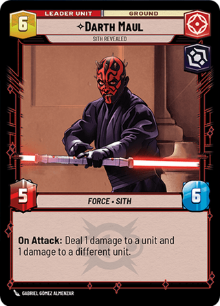 Darth Maul, Sith Revealed Unit