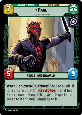 Maul, Collective Ambition