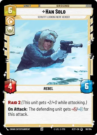 Han Solo, Scruffy-Looking Nerf Herder