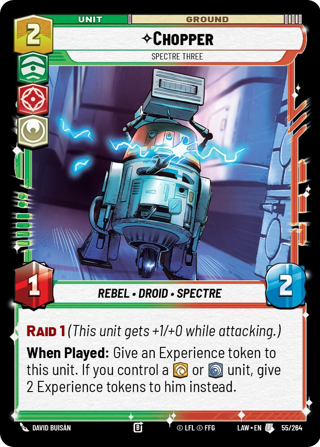 Chopper, Spectre Three