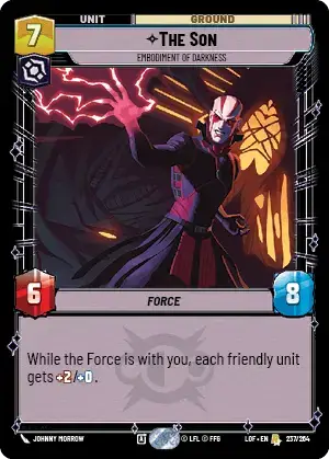 The Son, Embodiment of Darkness