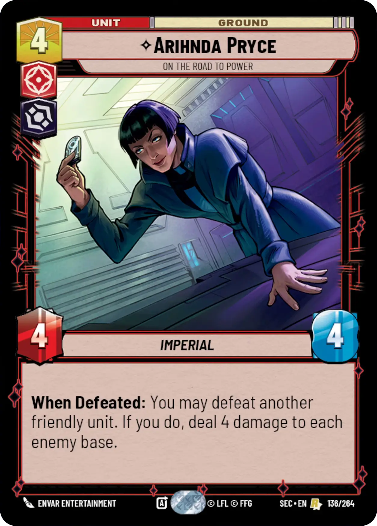 Arihnda Pryce, On The Road To Power