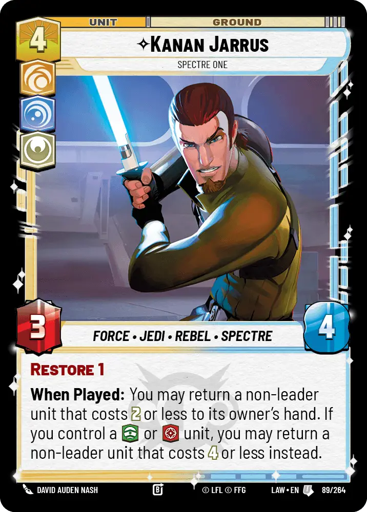 Kanan Jarrus, Spectre One