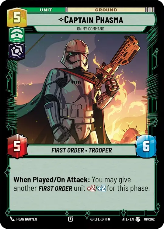 Captain Phasma, On My Command