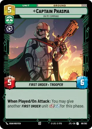 Captain Phasma, On My Command