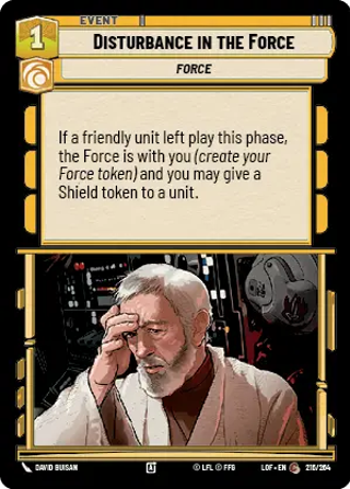 Disturbance In The Force