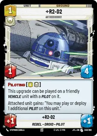 R2-D2, Artooooooooo!