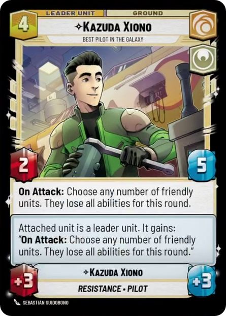 Kazuda Xiono, Best Pilot in the Galaxy