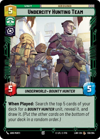 Undercity Hunting Team