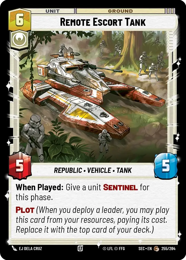 Remote Escort Tank