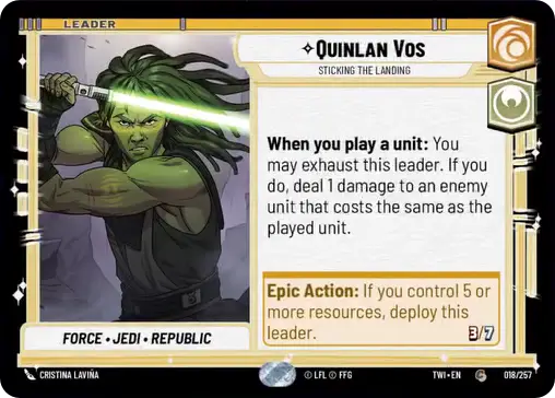 Quinlan Vos, Sticking the Landing