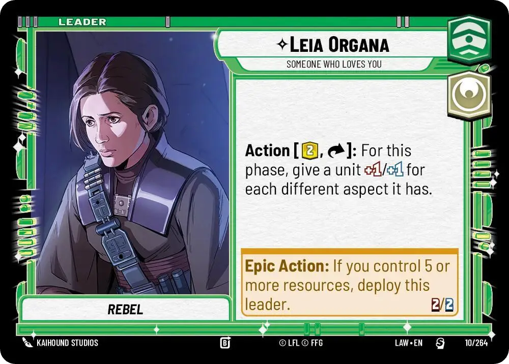 Leia Organa, Someone who loves you