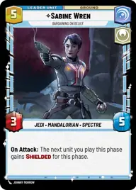 Sabine Wren, Bargaining On Belief