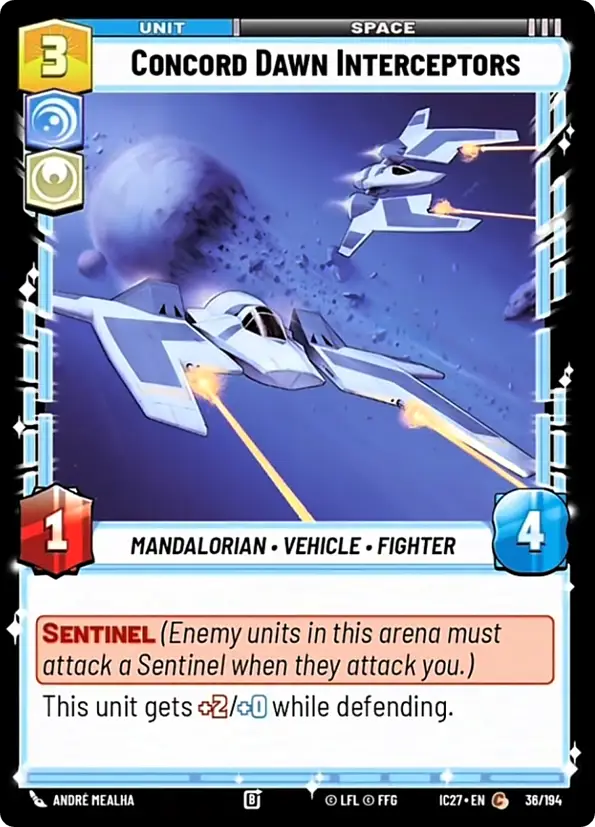 Concord Dawn Interceptors