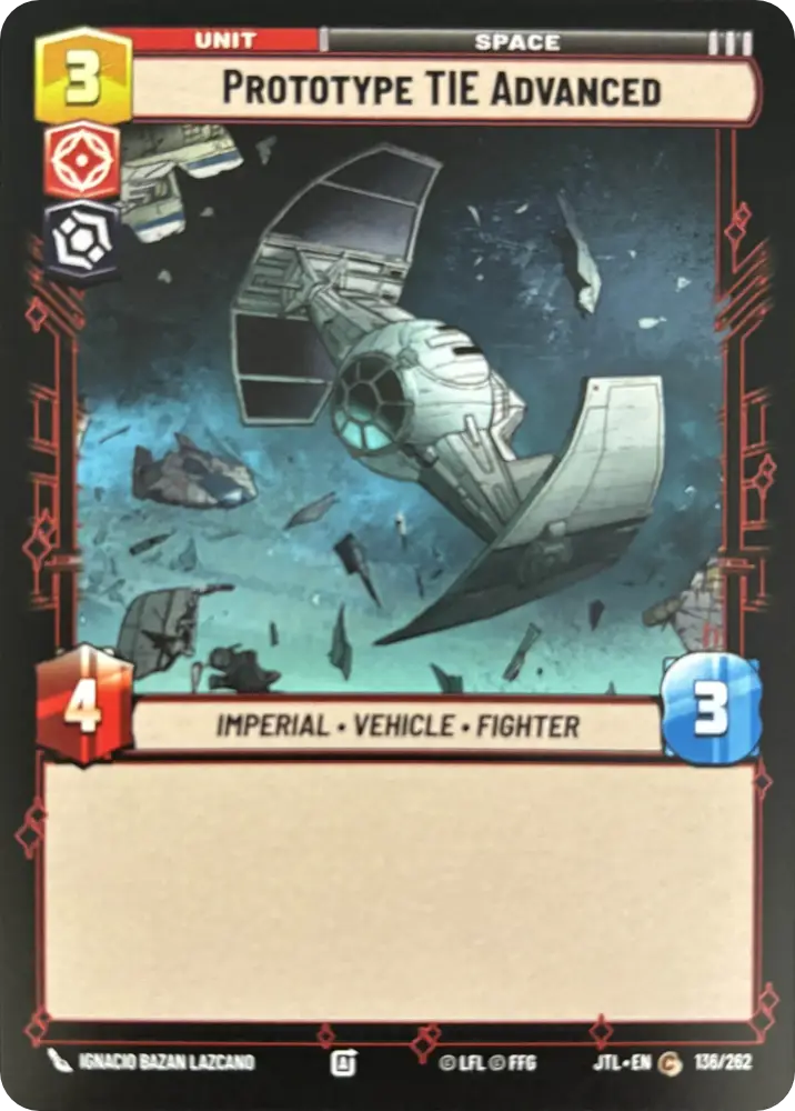 Prototype TIE Advanced